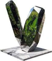 Камни полированная сталь арт-объект (517631) поставка  в Темрюке