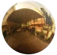 Латунный шар полый ∅ 450 стенка 2 мм. (518774) в Темрюке