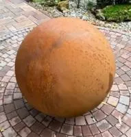 Кортеновский шар — дизайн (518925) ∅ 800 мм. Темрюк