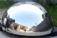 Полусфера ø 1500 нержавеющая сталь (207298) сертификат промоборудование мм. в Темрюке