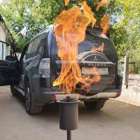 Газовая горелка ГВД 379 10 89 00 ПС (197449) сертификат вечный огонь ø 154 мм. ветроустойчивая  в Темрюке