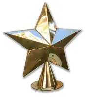 Звезда двусторонне выпуклая ø 350 (517612) сертификат на обелиск - стела памятник мм. пустотелая  в Темрюке