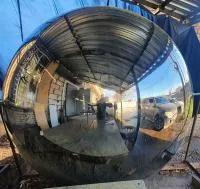 Сфера шар ø 2000 мм. (514274) производство - арт-объект пустотелая в Темрюке
