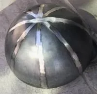 Полусфера сталь Ст3 ∅ 1350 стенка 6 мм. (518636) в Темрюке