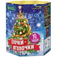 Салют Елочки-иголочки Р7475 купить от производителя Русский Фейерверк — Темрюк