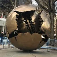 Шар из латуни Ø1000 полировка зеркало (198296) в Темрюке