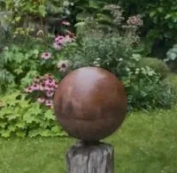 Шар сталь кортен (518941) ∅ 350 мм. Темрюк