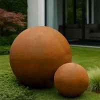 Кортен 2 шара - композиция (518935) ∅ 0,75 и 1,5 м. Темрюк