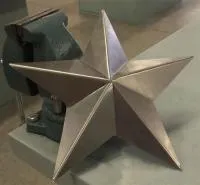 Звезда из углеродистой стали на памятник в Темрюке (518462)