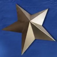Звезда на обелиск латунь (197203) поставка - стела памятник ø 600 мм. пустотелая  в Темрюке