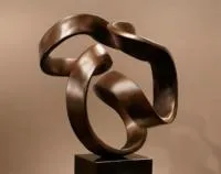 Кольцо из бронзы скульптура (518289) монтаж арт-объект  в Темрюке