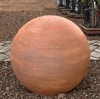 Железный шар сталь кортен (518914) ∅ 1350 мм. Темрюк