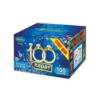 Батарея салютов 100 Карат Р7332 купить от производителя Русский Фейерверк — Темрюк