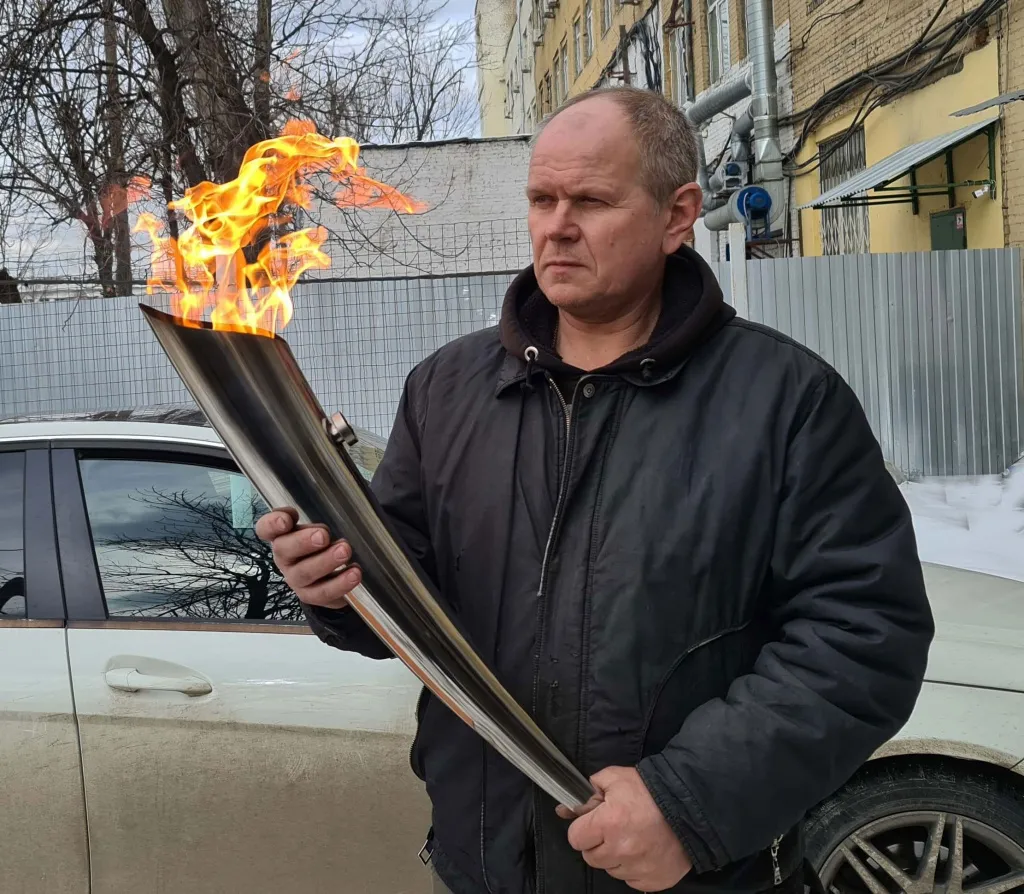 Факелы газовые для эстафеты Олимпийского огня в Темрюке