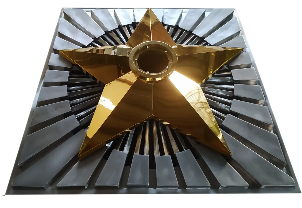 Решётка для вечного огня на заказ в Темрюке